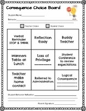 Consequence Choice Board