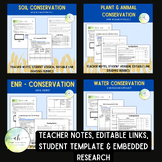 Conservation Issues - Student Research