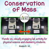 Conservation Of Mass Lab - Properties of Matter and Change