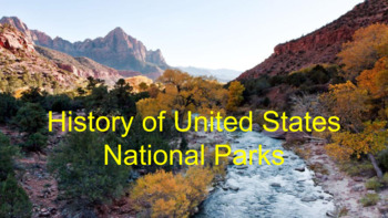 Preview of Conservation Unit-History of the National Parks (Service) and Endangered Species