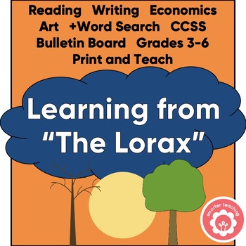 Preview of Learning from The Lorax Conservation Mini Course CCSS Grades 3-6 Print and Go