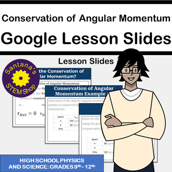 Preview of Conservation of Angular Momentum Google Lesson Slides: Lesson Slides for Physics