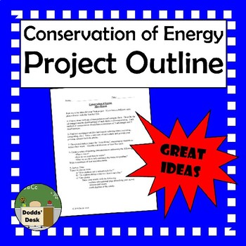 energy conservation project work methodology