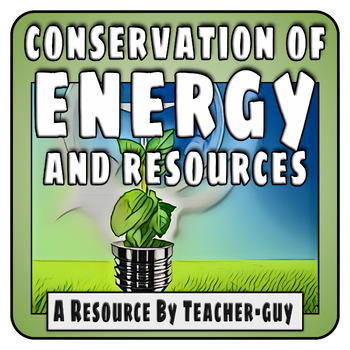Preview of Conservation of Energy and Resources Grade 5 Ontario Curriculum