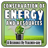 Conservation of Energy and Resources Grade 5 Ontario Curriculum