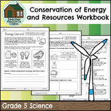 Conservation of Energy and Resources Workbook (Grade 5 Ont