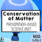 Conservation of Matter: 5th Grade NGSS Labs, Experiment, W