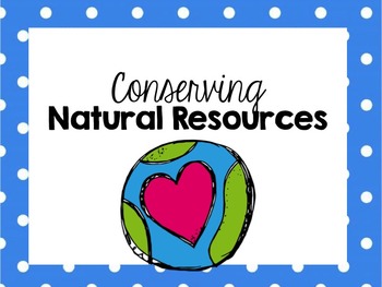 Preview of Conserving Resources & 3 R's Powerpoint + Pollution Lab