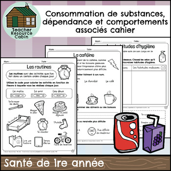 Preview of Consommation de substances et dépendance (Grade 1 FRENCH Ontario Health)