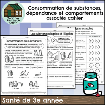 Preview of Consommation de substances et dépendance (Grade 3 FRENCH Ontario Health)
