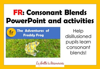 Preview of Consonant Beginning Blends PowerPoints - FR Blend