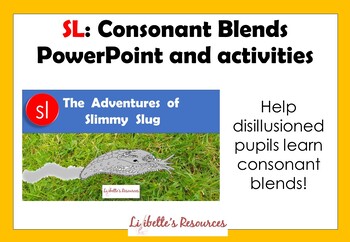 Preview of Consonant Beginning Blends PowerPoints - SL Blend