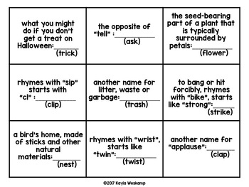Consonant Blend Bingo by Kayla Weskamp | TPT