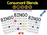 Consonant Blend Bingo