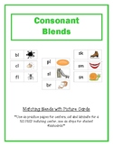 Consonant Blend Picture and Matching