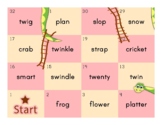 Consonant Blend Snakes and Ladder Game