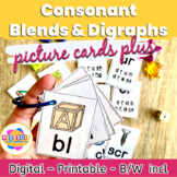 Consonant Blend and Digraph Flashcards