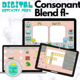 Consonant Blend fl- Interactive Activity Pack