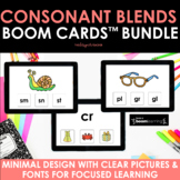 Consonant Blends Boom Cards™ Bundle (L, R, & S Blends)