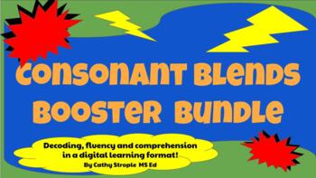 Preview of Consonant Blends Booster Bundle