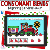 Consonant Blends - Christmas Activities - Phonics - Boom Cards™