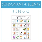 Consonant Blends Game BINGO: R- Blends