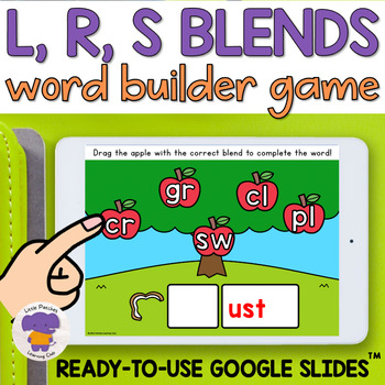 Consonant Blends Games Word Builder Google Slides ™ Activity | TPT