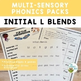 Consonant Blends (Initial L) Worksheets Activities for Ort