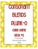 Consonant Blends PLUNK-O Card Game Deck #2