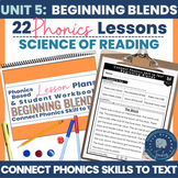 Consonant Blends - Phonics Lessons Plans, Intervention for