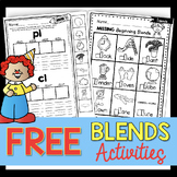 Consonant Blends Phonics activities - free printables and 