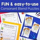 Consonant Blends Puzzles And Worksheets