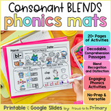 Consonant Blends Worksheets & Fluency Passages - Literacy 