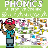 Consonant Build a Word - Phonics Alternative Spelling