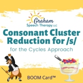 Consonant Cluster Reduction Boom Cards™ for the Cycles Approach