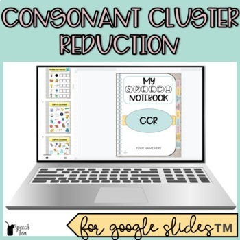 Preview of Consonant Cluster Reduction Digital Interactive Notebook Activities