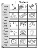 Consonant Blends Worksheets