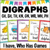 Consonant DIGRAPHS I Have Who Has Games CH SH TH PH WH GN 
