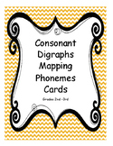 Consonant Digraph Blends Phonome-Graphing Mapping Cards
