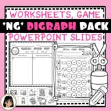 Consonant Digraph NG Worksheets, game and PPT Slides