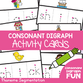 Consonant Digraphs Activity Cards - sh th ch