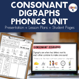 Consonant Digraphs CH SH TH WH PH Phonics Unit Lesson Plan