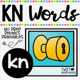 Digraphs "kn" Phonics Literacy Printables for Kindergarten