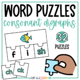 Consonant Digraphs Word Puzzles