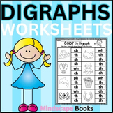 Consonant Digraphs Worksheets - 1st and 2nd Grade Phonics 