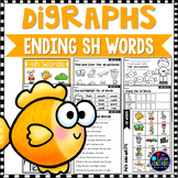 Consonant Digraphs Worksheets - Final SH DIGRAPHS Workshee