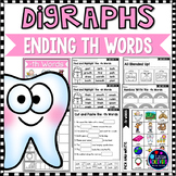 Consonant Digraphs Worksheets - Final TH DIGRAPHS Workshee