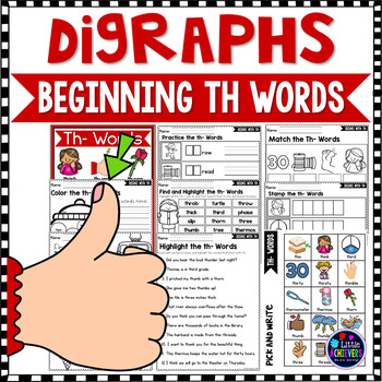 Consonant digraph worksheet