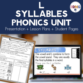 Preview of Consonant LE Final Stable Syllable Phonics Unit Lesson Plans & Activities