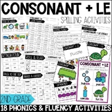 Consonant LE Worksheets, Activities & Games for 2nd Grade 